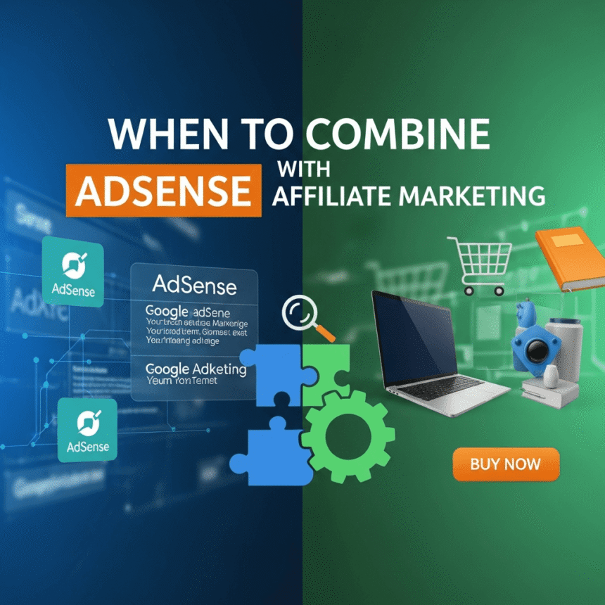 When to Combine AdSense with Affiliate Marketing